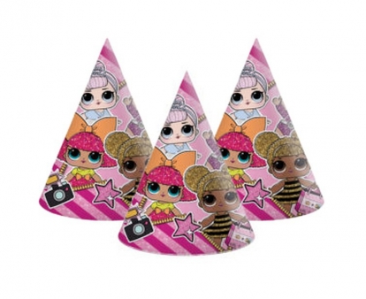 Kepuraitės "Lol Dolls" (6 vnt)