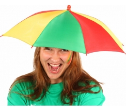 Müts-vihmavari  "Kollane, roheline, punane"