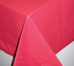 Popierinė staltiesė / rožinė (137 cm x 274 cm.) 3