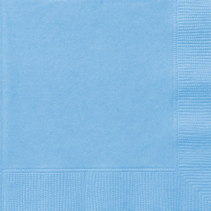 Pabersalvrätikud helesinised (20 tk./33x33 cm)