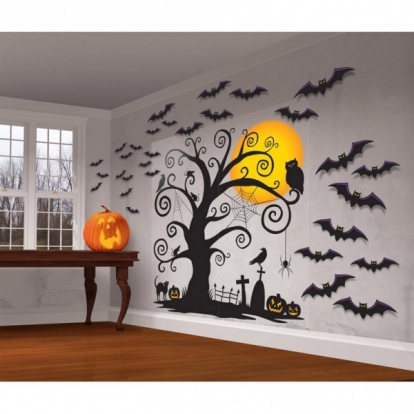 Seinakaunistused "Halloween"