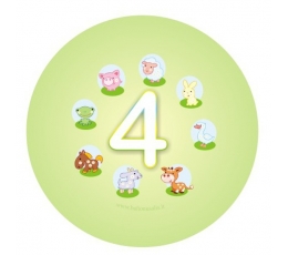Märk. Loomad "4" (5,5 cm)