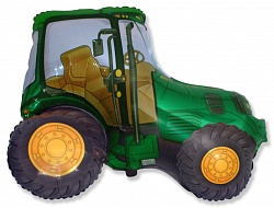 Fooliumist õhupall "Roheline traktor" (60 cm)