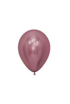 Õhupall, metalliseeritud roosa (12 cm)