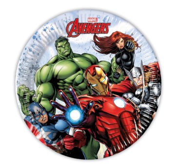 Taldrikud "Avengers" (8 tk./20 cm)	
